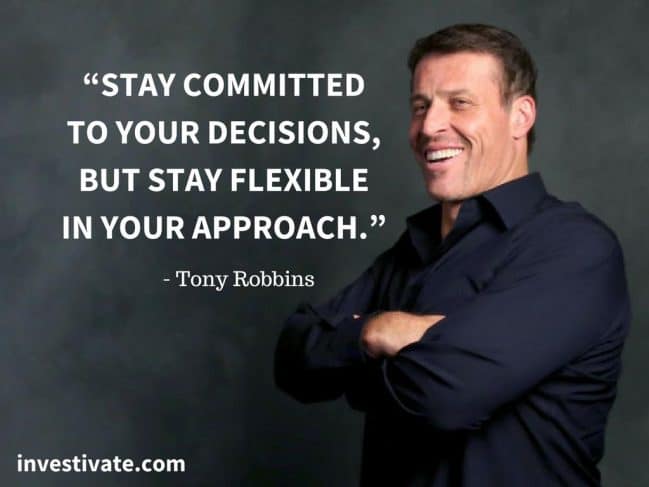 72 Powerful Tony Robbins Quotes, His Biography, Net Worth and Books