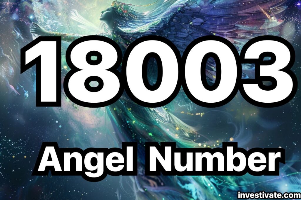 18003 angel number meaning